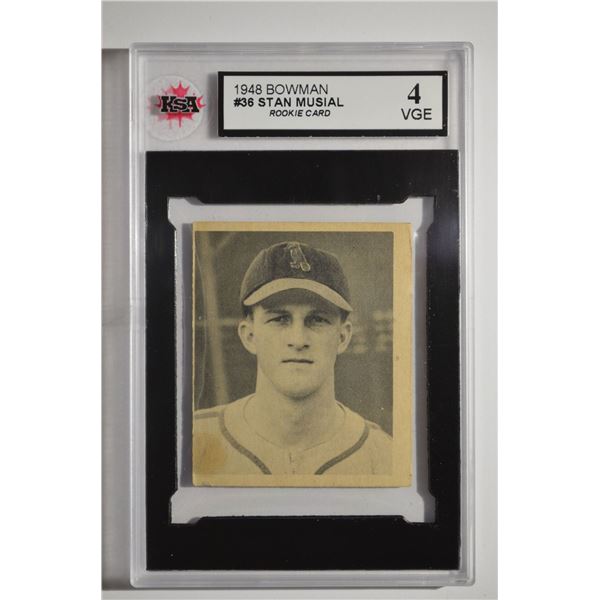 1948 Bowman #36 Stan Musial RC