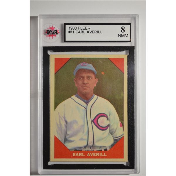 1960 Fleer #71 Earl Averill DP