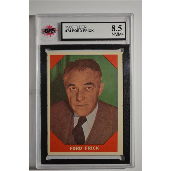 1960 Fleer #74 Ford Frick