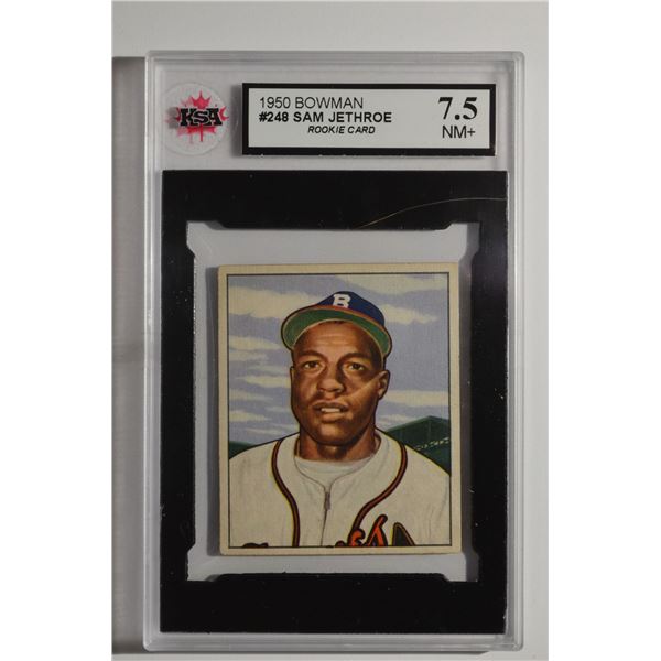 1950 Bowman #248 Sam Jethroe RC