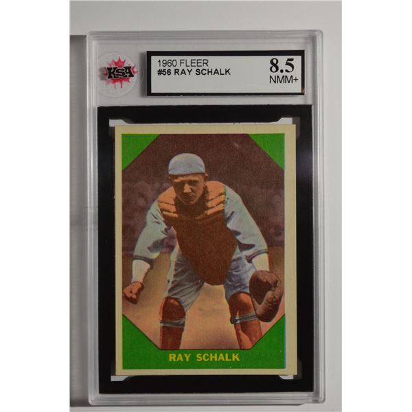 1960 Fleer #56 Ray Schalk DP