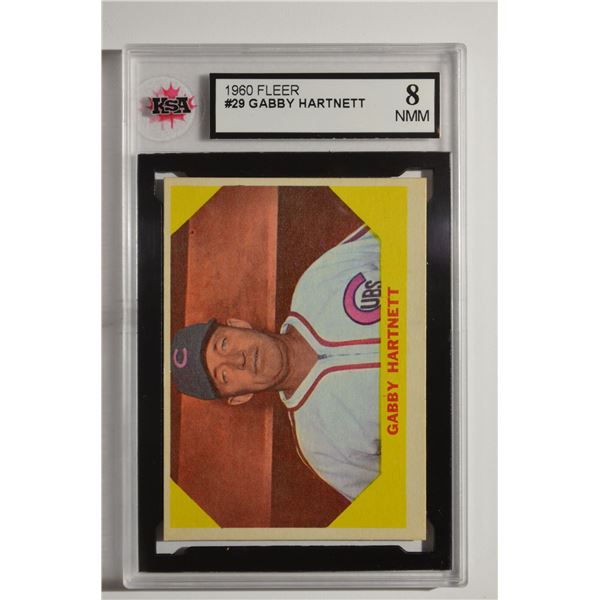 1960 Fleer #29 Gabby Hartnett