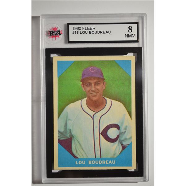 1960 Fleer #16 Lou Boudreau DP