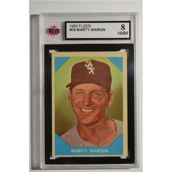 1960 Fleer #19 Marty Marion