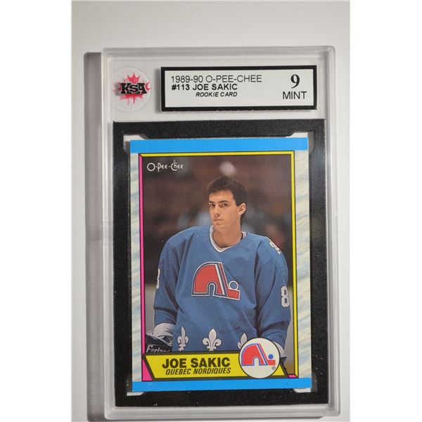 1989-90 O-Pee-Chee #113 Joe Sakic RC