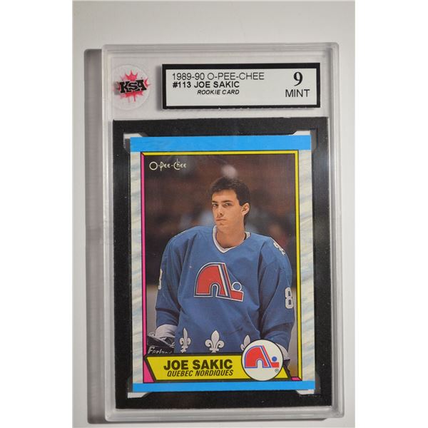 1989-90 O-Pee-Chee #113 Joe Sakic RC