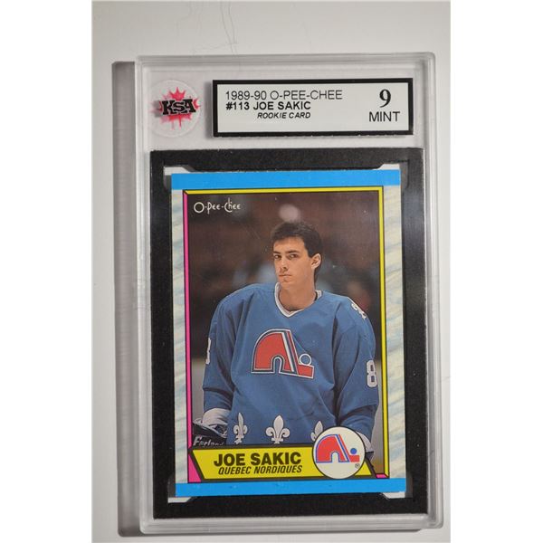 1989-90 O-Pee-Chee #113 Joe Sakic RC