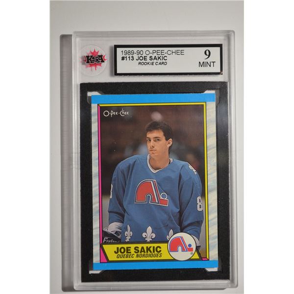 1989-90 O-Pee-Chee #113 Joe Sakic RC