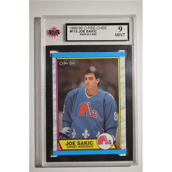 1989-90 O-Pee-Chee #113 Joe Sakic RC