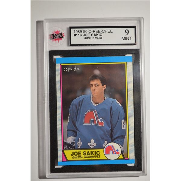 1989-90 O-Pee-Chee #113 Joe Sakic RC