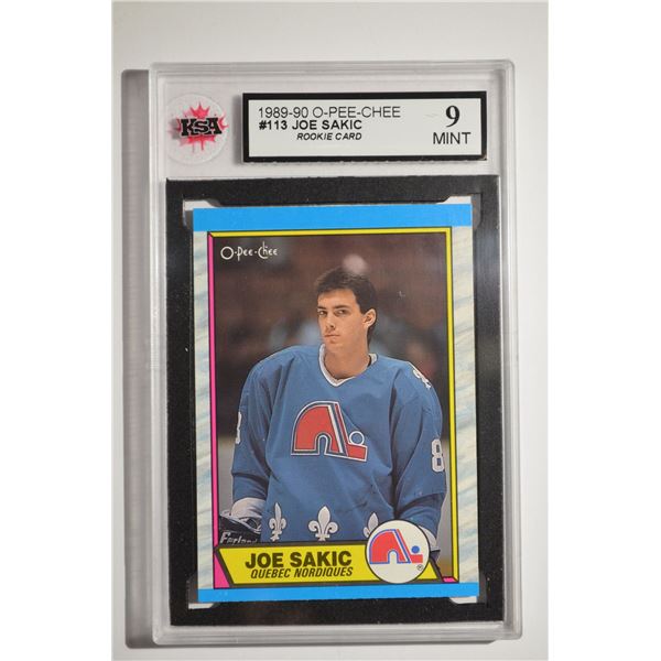1989-90 O-Pee-Chee #113 Joe Sakic RC