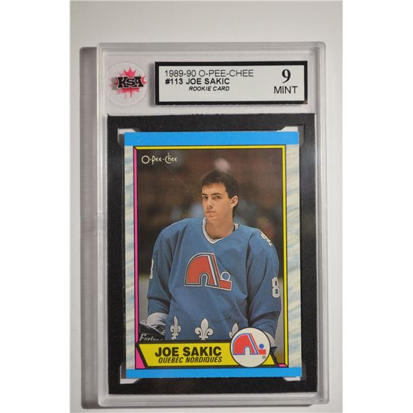 1989-90 O-Pee-Chee #113 Joe Sakic RC