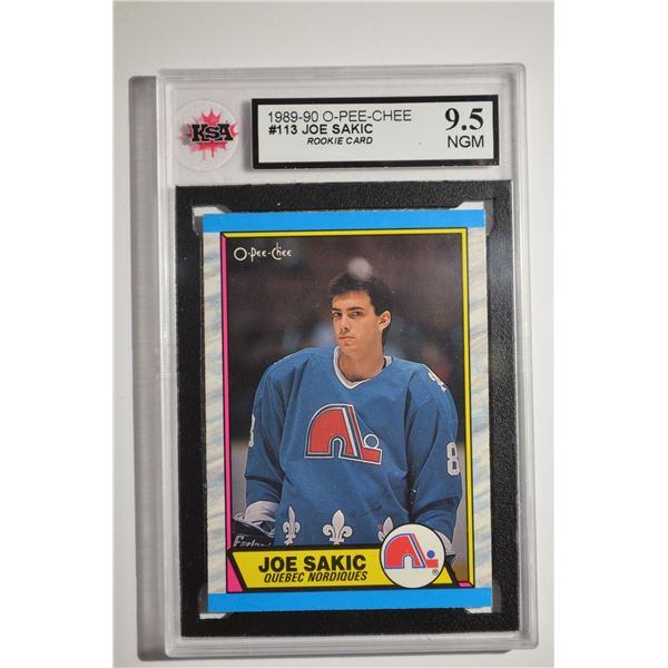 1989-90 O-Pee-Chee #113 Joe Sakic RC