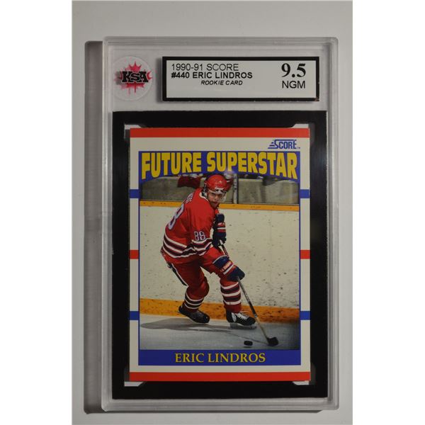 1990-91 Score #440 Eric Lindros RC
