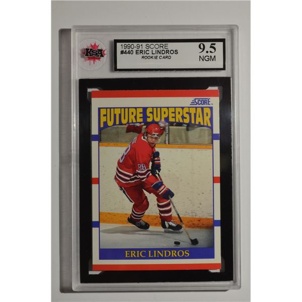 1990-91 Score #440 Eric Lindros RC