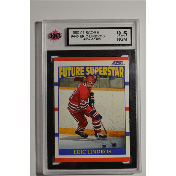 1990-91 Score #440 Eric Lindros RC