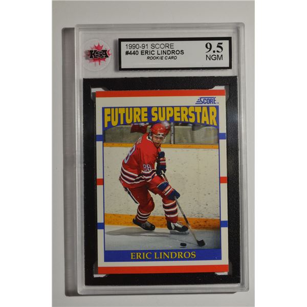 1990-91 Score #440 Eric Lindros RC