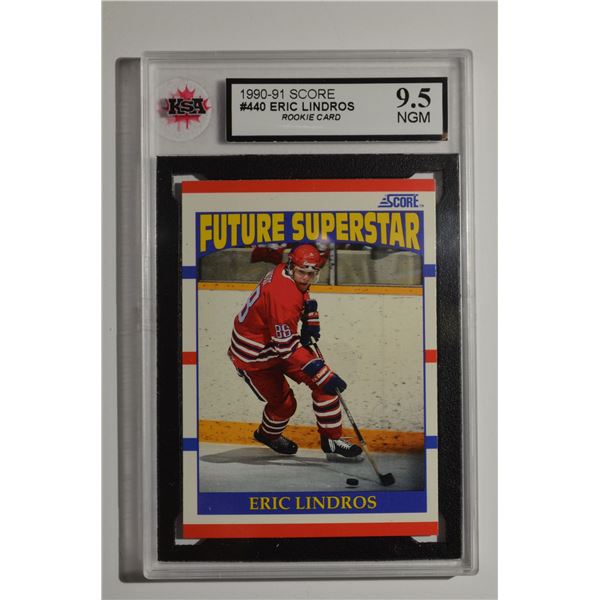 1990-91 Score #440 Eric Lindros RC