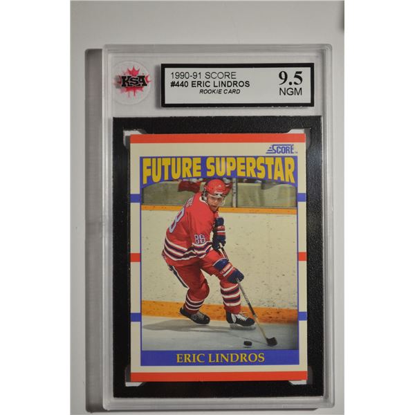 1990-91 Score #440 Eric Lindros RC