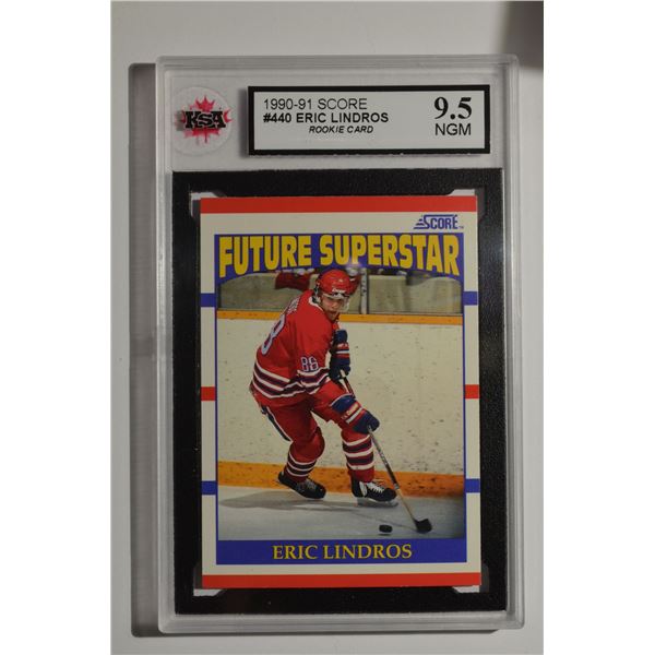 1990-91 Score #440 Eric Lindros RC