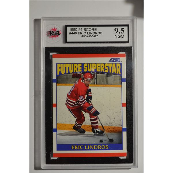 1990-91 Score #440 Eric Lindros RC