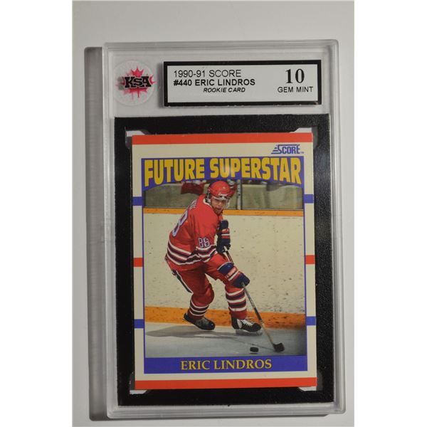 1990-91 Score #440 Eric Lindros RC