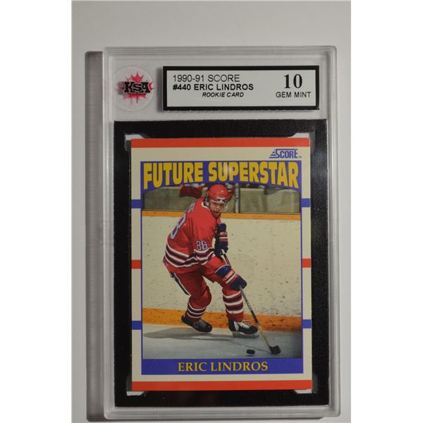 1990-91 Score #440 Eric Lindros RC