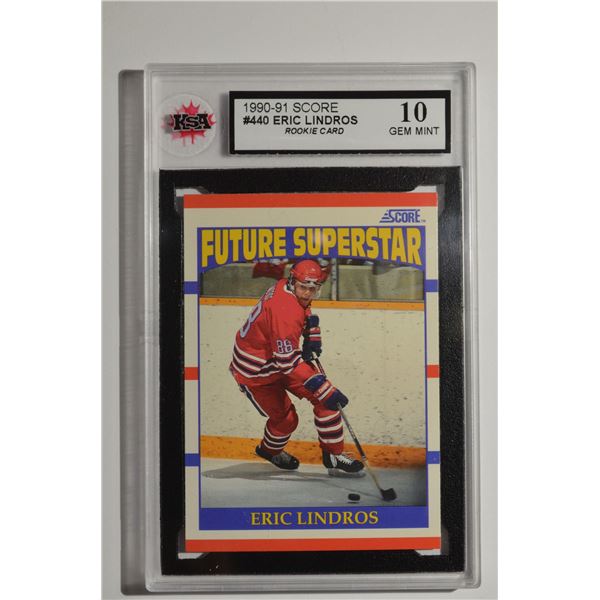 1990-91 Score #440 Eric Lindros RC