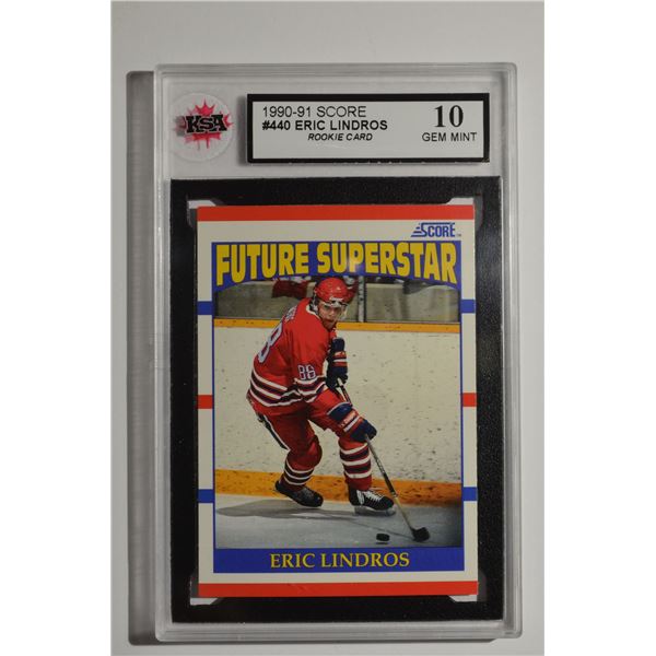 1990-91 Score #440 Eric Lindros RC