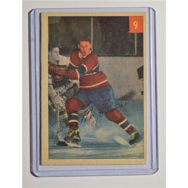 1954-55 Parkhurst #9 John McCormack