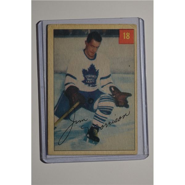 1954-55 Parkhurst #18 Jim Morrison