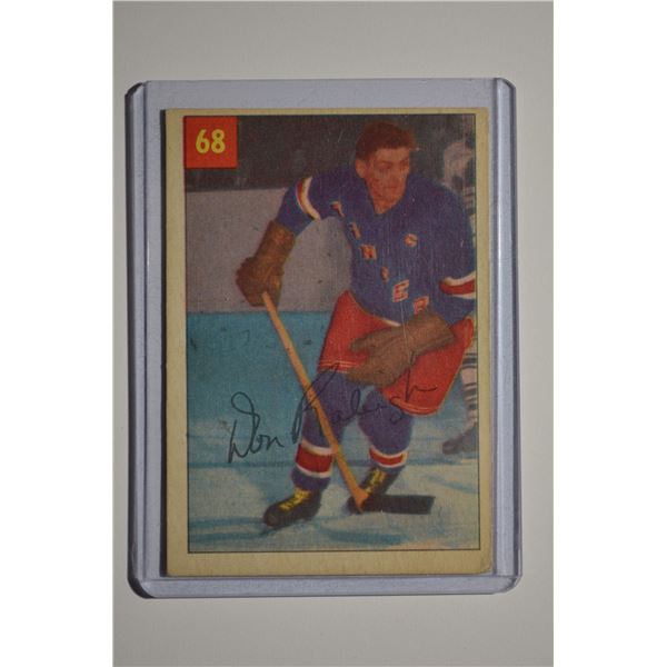 1954-55 Parkhurst #68 Don Raleigh