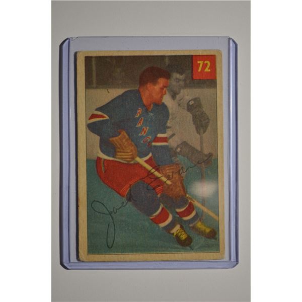 1954-55 Parkhurst #72 Jack Evans