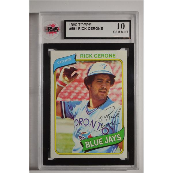 1980 Topps #591 Rick Cerone