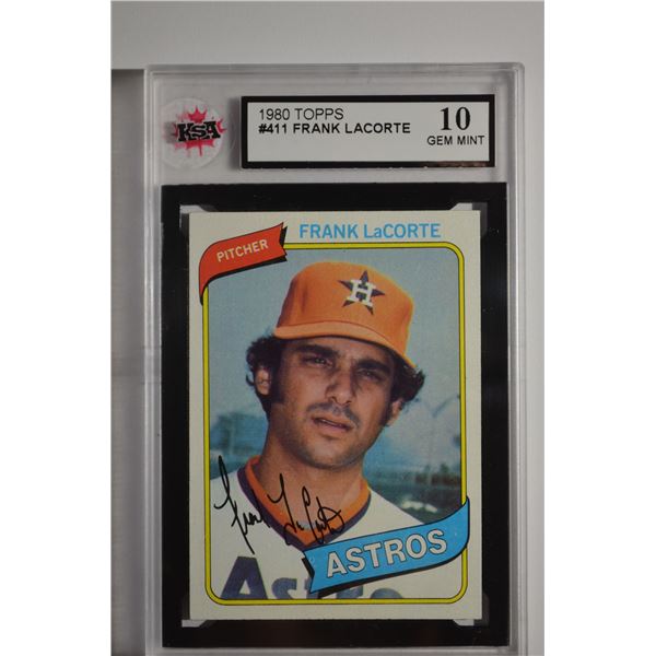 1980 Topps #411 Frank LaCorte