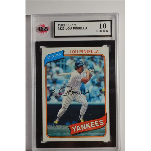 1980 Topps #225 Lou Piniella