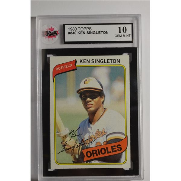 1980 Topps #340 Ken Singleton