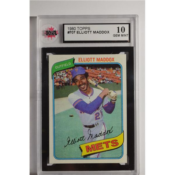 1980 Topps #707 Elliott Maddox
