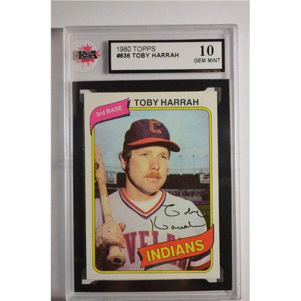 1980 Topps #636 Toby Harrah