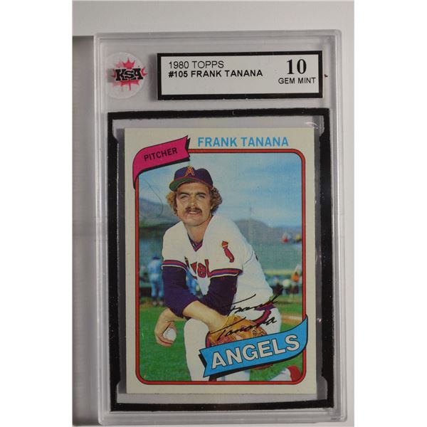 1980 Topps #105 Frank Tanana