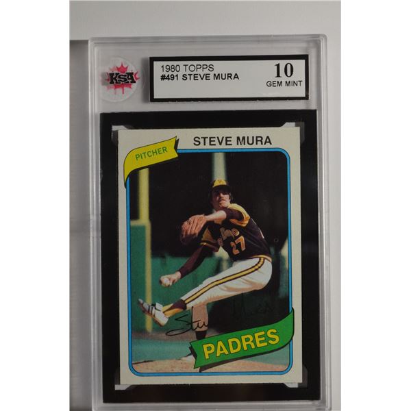 1980 Topps #491 Steve Mura DP