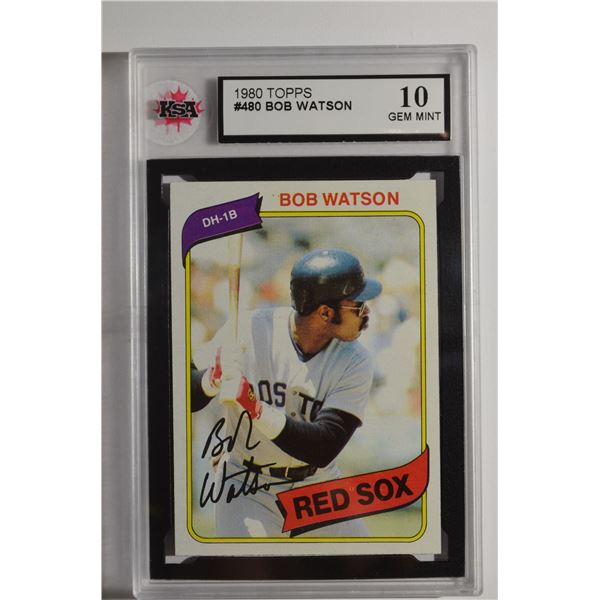 1980 Topps #480 Bob Watson