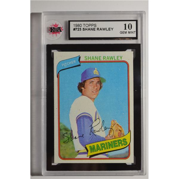 1980 Topps #723 Shane Rawley