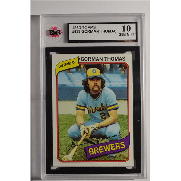 1980 Topps #623 Gorman Thomas