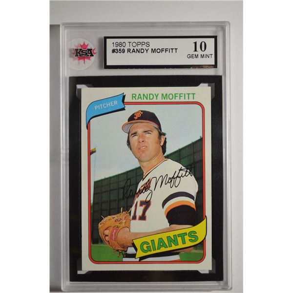 1980 Topps #359 Randy Moffitt