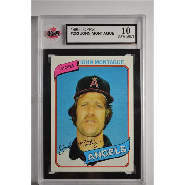 1980 Topps #253 John Montague