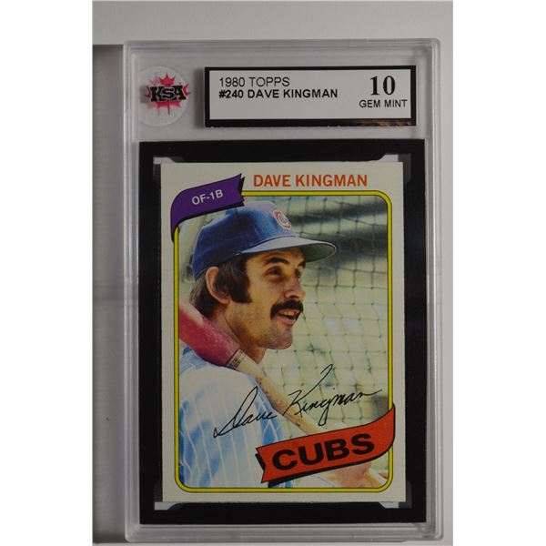 1980 Topps #240 Dave Kingman