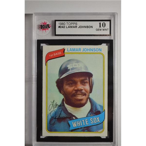 1980 Topps #242 Lamar Johnson