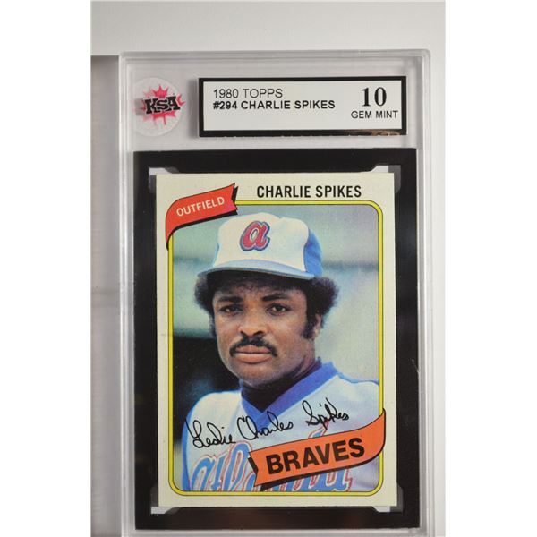 1980 Topps #294 Charlie Spikes