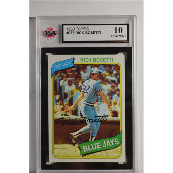 1980 Topps #277 Rick Bosetti